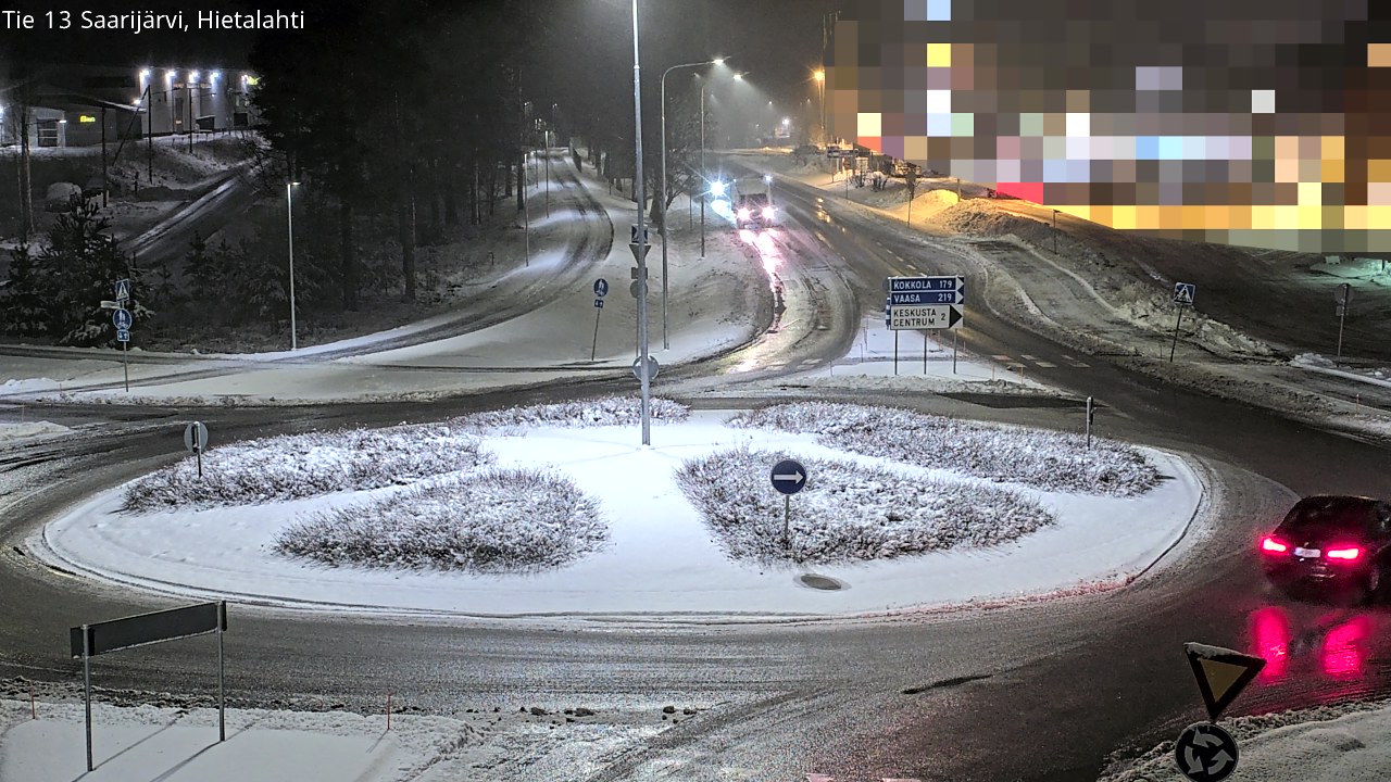Weather Camera Image Väg 13 Saarijärvi, Saarijärvi, Keski-Suomi