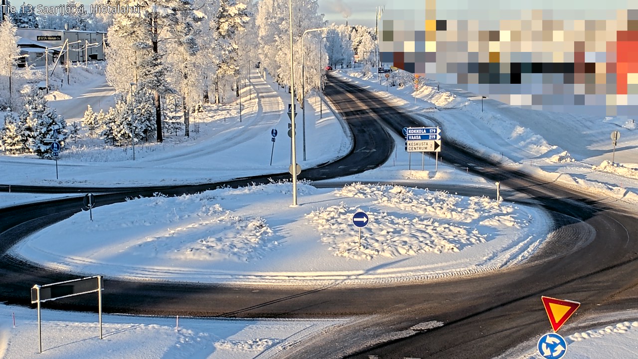 Weather Camera Image Road 13 Saarijärvi, Saarijärvi, Keski-Suomi