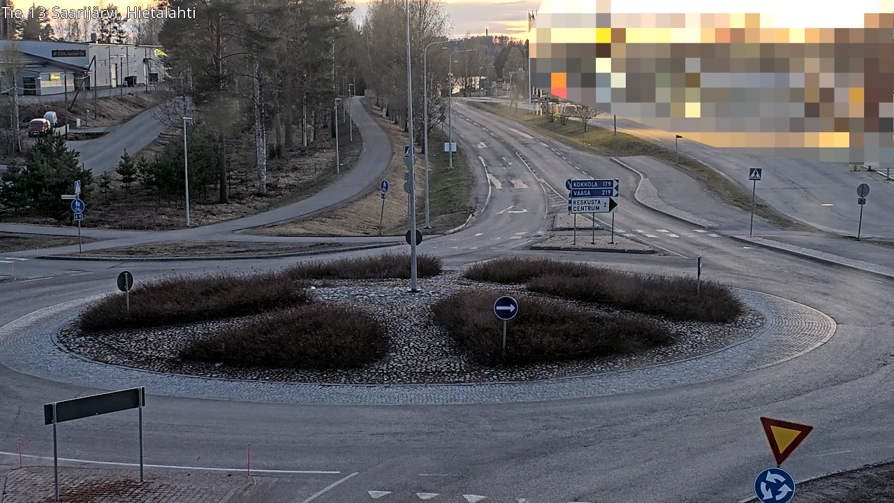 Weather Camera Image Road 13 Saarijärvi, Saarijärvi, Keski-Suomi