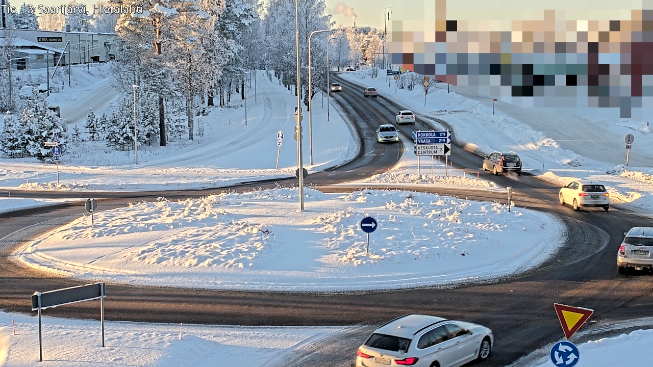 Weather Camera Image Road 13 Saarijärvi, Saarijärvi, Keski-Suomi