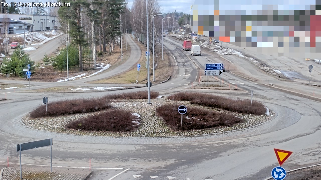 Weather Camera Image Road 13 Saarijärvi, Saarijärvi, Keski-Suomi