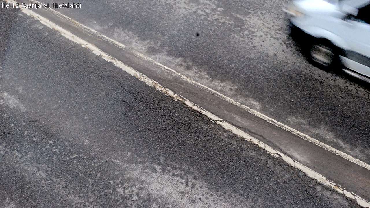 Weather Camera Image Väg 13 Saarijärvi, Saarijärvi, Keski-Suomi