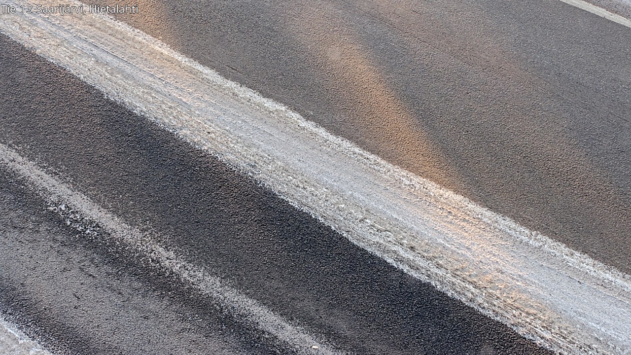 Weather Camera Image Road 13 Saarijärvi, Saarijärvi, Keski-Suomi