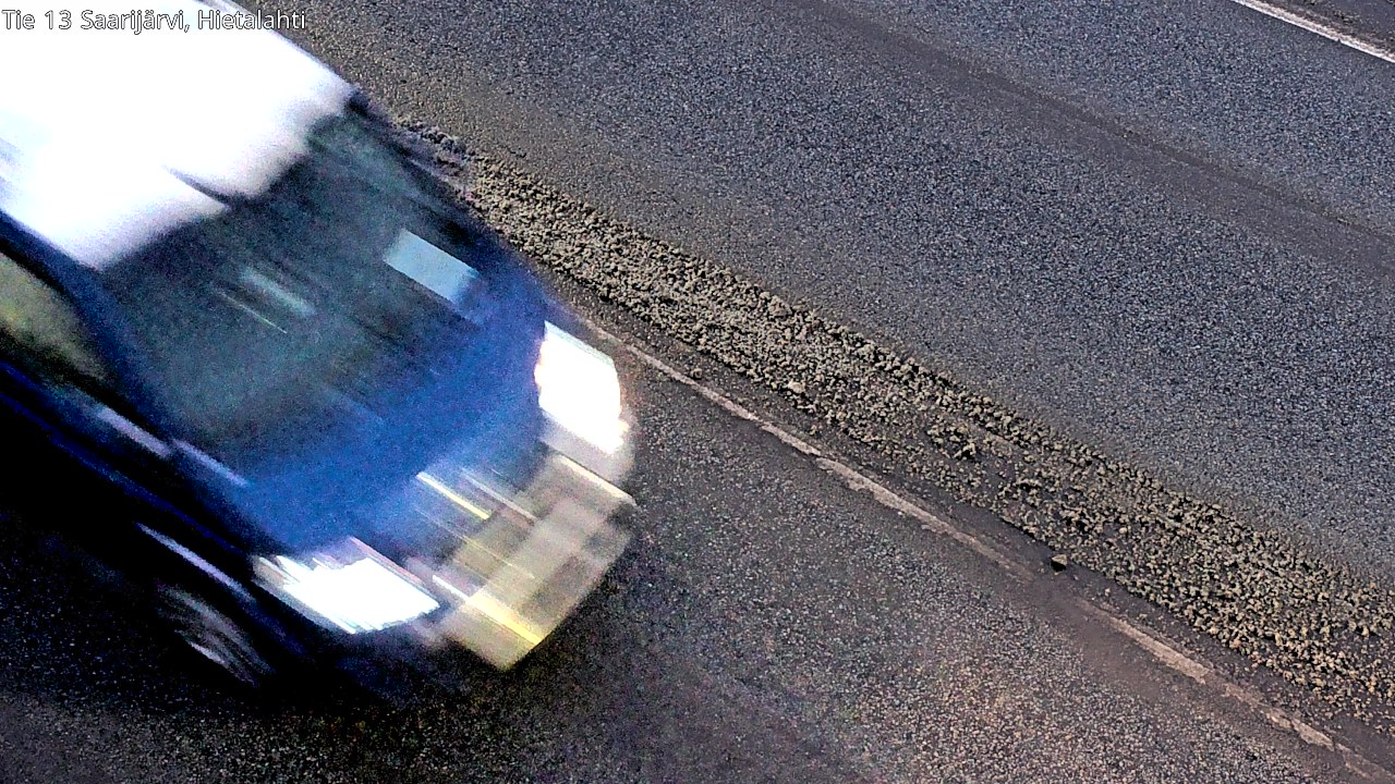 Weather Camera Image Väg 13 Saarijärvi, Saarijärvi, Keski-Suomi