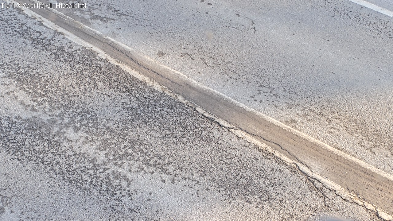 Weather Camera Image Väg 13 Saarijärvi, Saarijärvi, Keski-Suomi