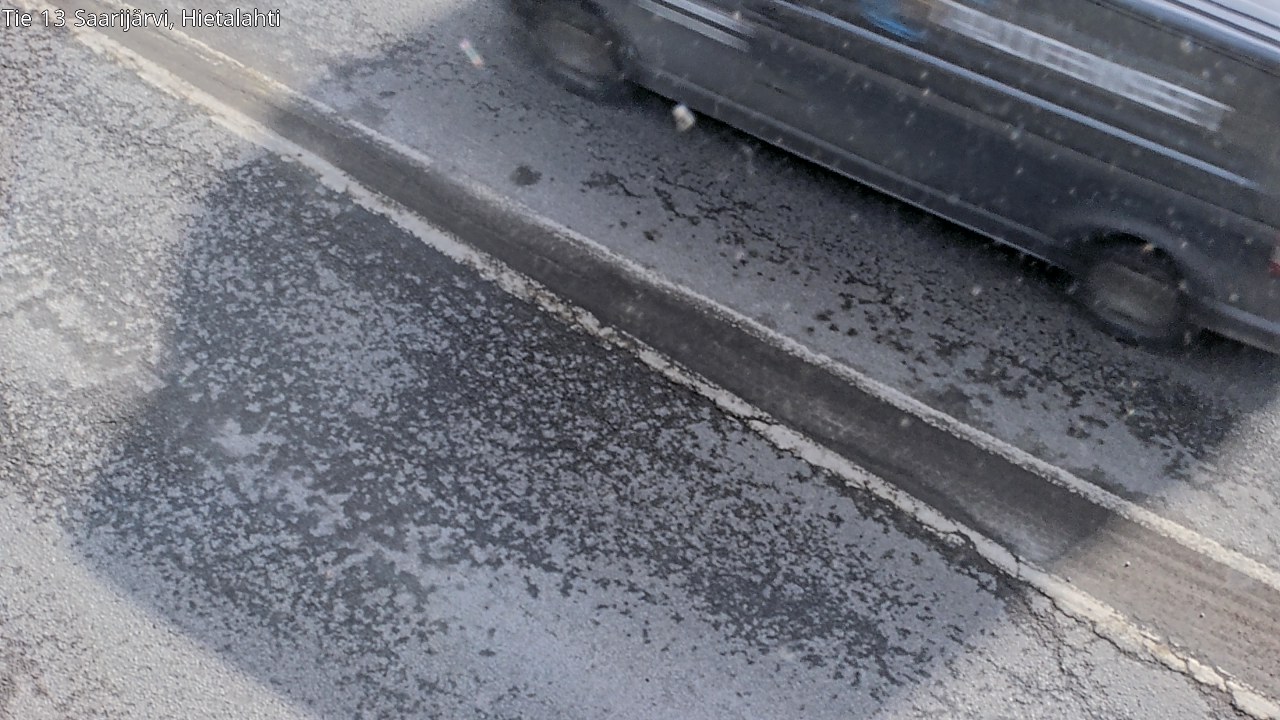 Weather Camera Image Väg 13 Saarijärvi, Saarijärvi, Keski-Suomi