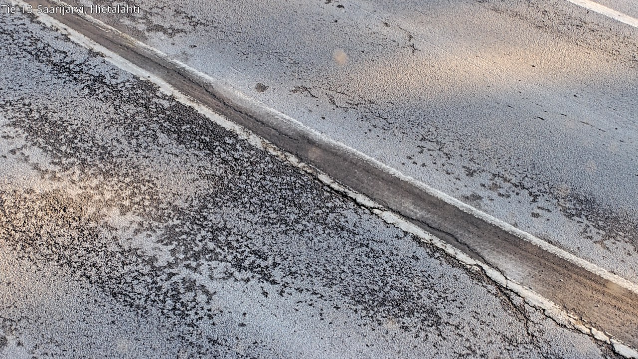 Weather Camera Image Väg 13 Saarijärvi, Saarijärvi, Keski-Suomi