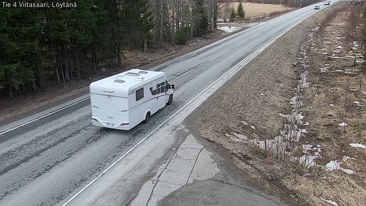 Weather Camera Image Road 4 Viitasaari, Löytänä, Viitasaari, Keski-Suomi