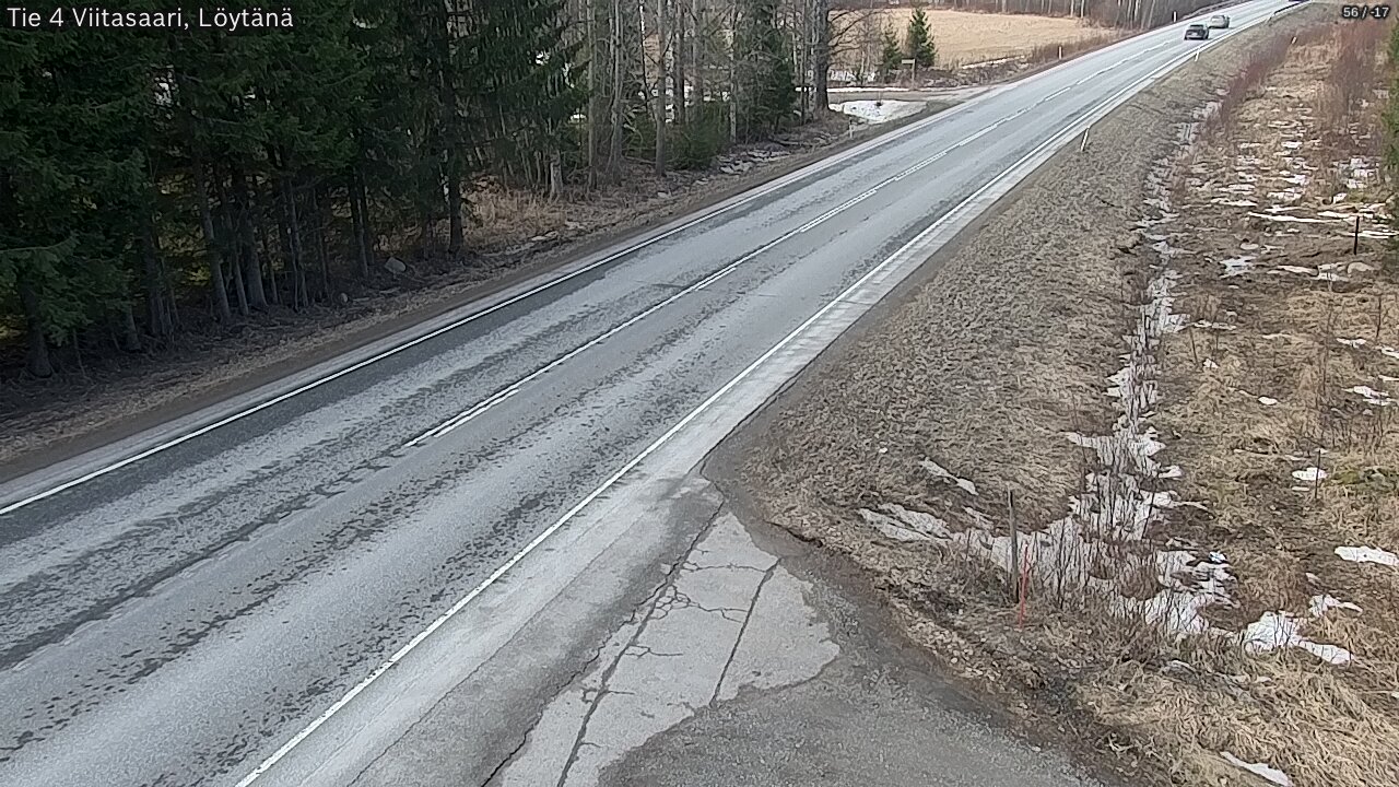 Weather Camera Image Road 4 Viitasaari, Löytänä, Viitasaari, Keski-Suomi