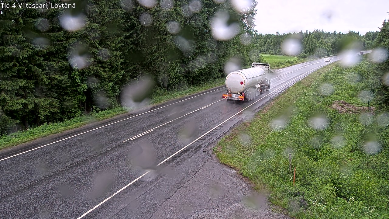 Weather Camera Image Road 4 Viitasaari, Löytänä, Viitasaari, Keski-Suomi