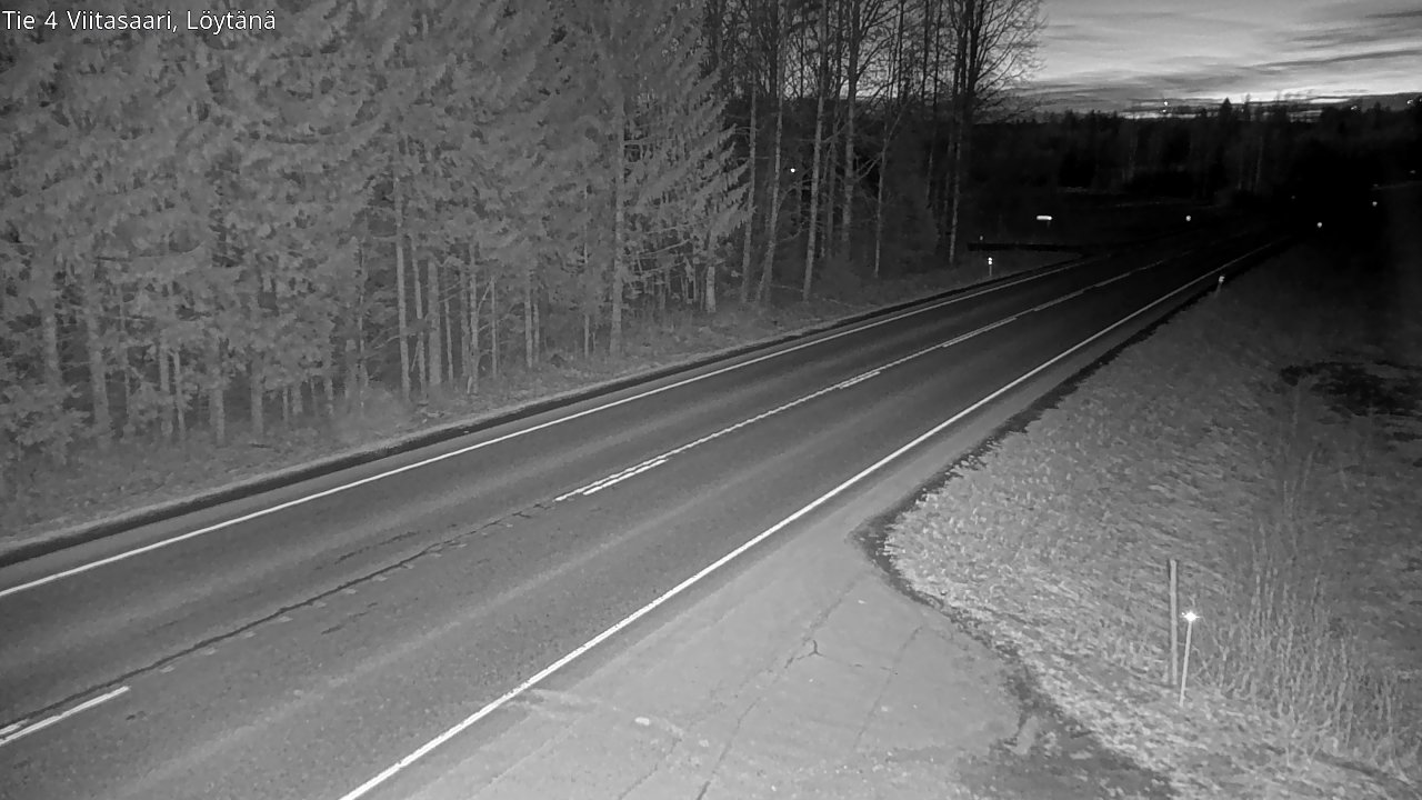 Weather Camera Image Väg 4 Viitasaari, Löytänä, Viitasaari, Keski-Suomi