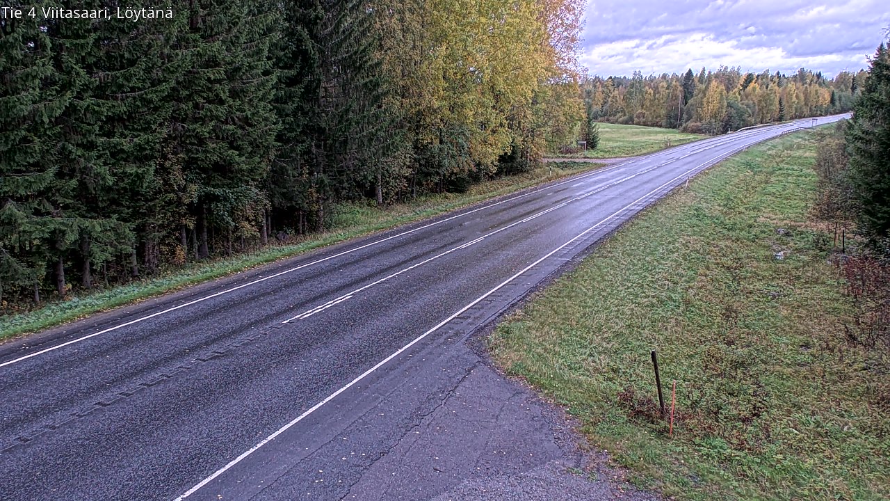 Weather Camera Image Väg 4 Viitasaari, Löytänä, Viitasaari, Keski-Suomi