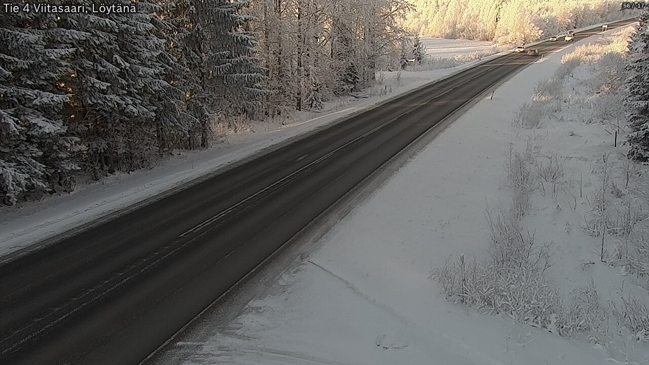 Weather Camera Image Väg 4 Viitasaari, Löytänä, Viitasaari, Keski-Suomi