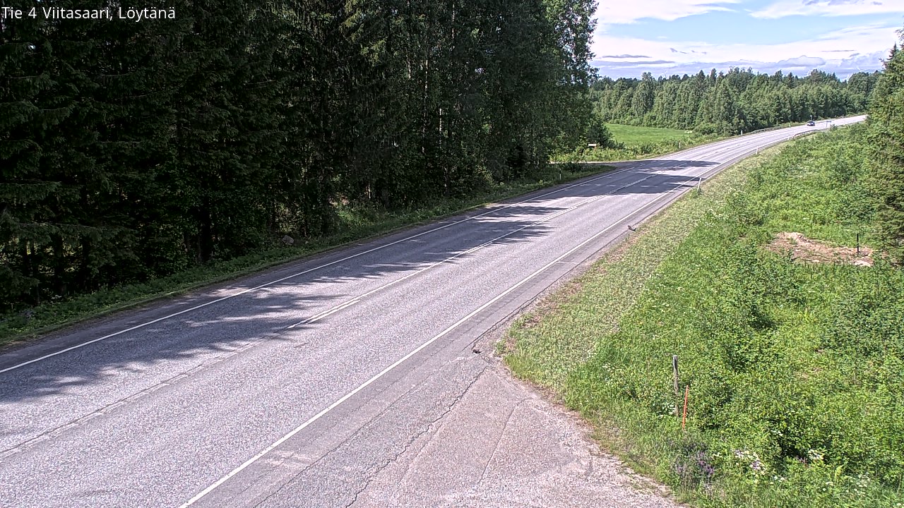 Kelikamerat Kuva Tie 4 Viitasaari, Löytänä, Viitasaari, Keski-Suomi