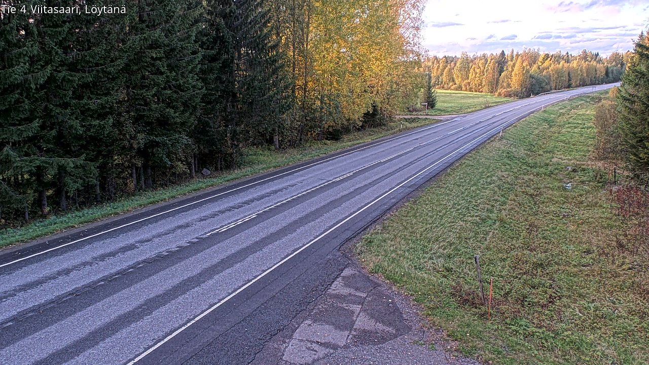 Weather Camera Image Väg 4 Viitasaari, Löytänä, Viitasaari, Keski-Suomi