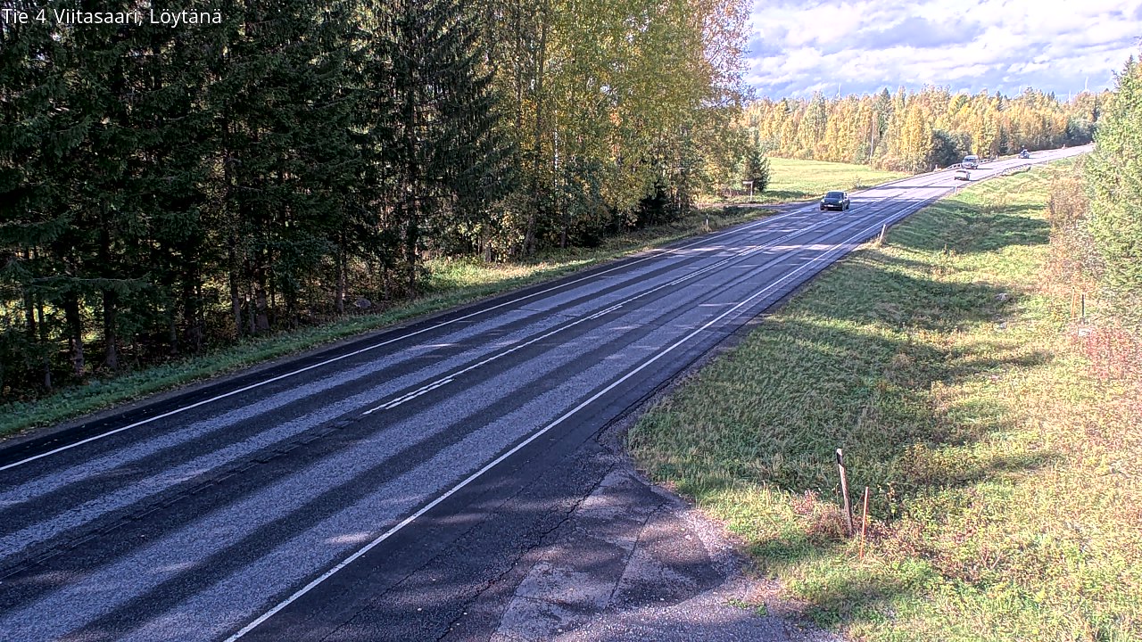 Weather Camera Image Väg 4 Viitasaari, Löytänä, Viitasaari, Keski-Suomi