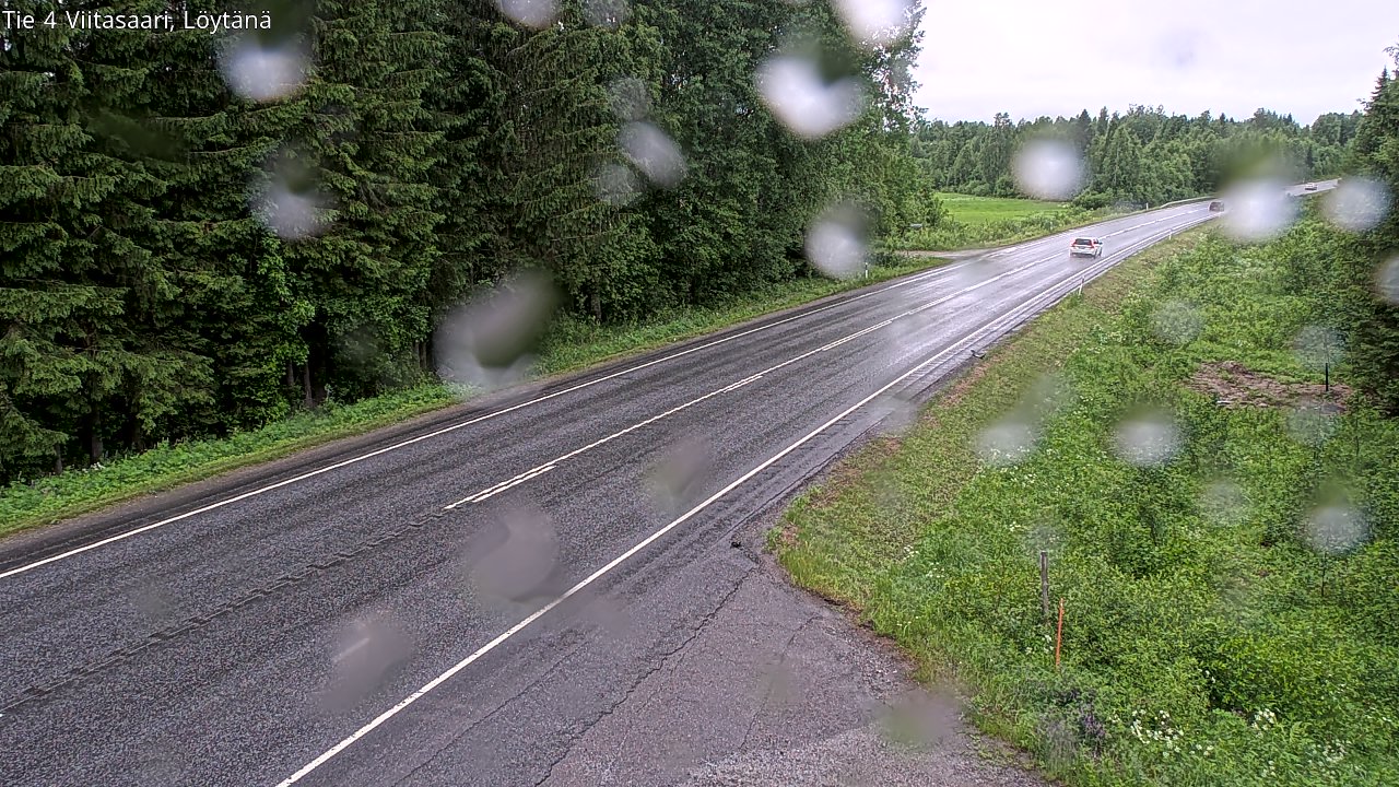 Weather Camera Image Road 4 Viitasaari, Löytänä, Viitasaari, Keski-Suomi