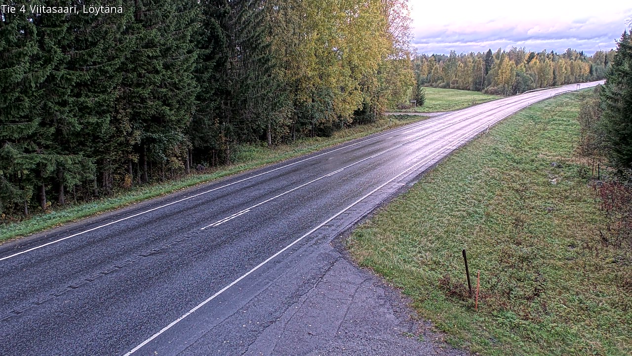 Weather Camera Image Väg 4 Viitasaari, Löytänä, Viitasaari, Keski-Suomi