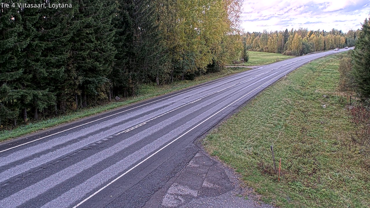Weather Camera Image Väg 4 Viitasaari, Löytänä, Viitasaari, Keski-Suomi