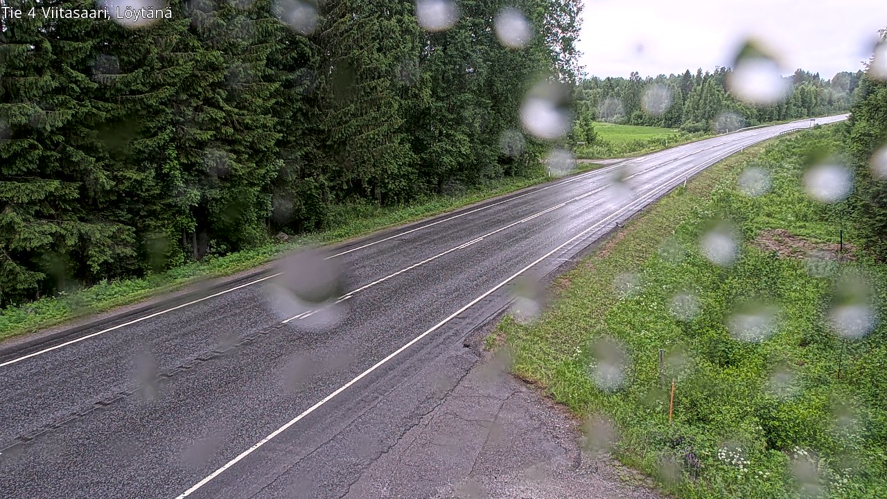 Weather Camera Image Road 4 Viitasaari, Löytänä, Viitasaari, Keski-Suomi