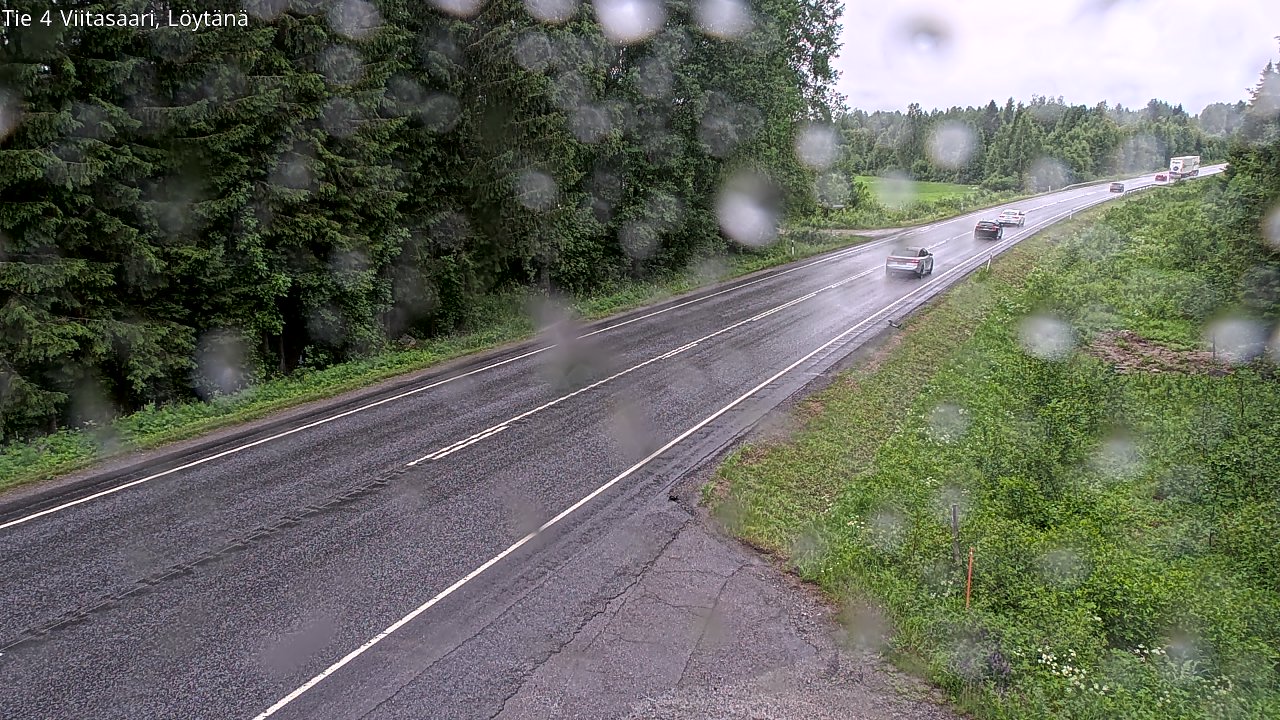 Weather Camera Image Road 4 Viitasaari, Löytänä, Viitasaari, Keski-Suomi