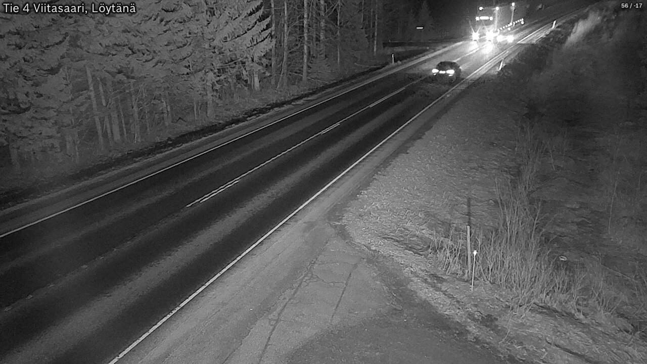 Weather Camera Image Väg 4 Viitasaari, Löytänä, Viitasaari, Keski-Suomi