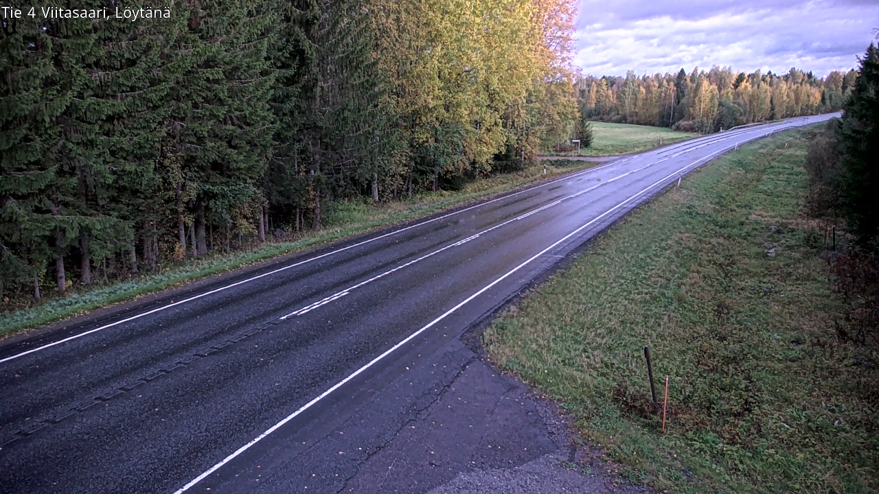 Weather Camera Image Väg 4 Viitasaari, Löytänä, Viitasaari, Keski-Suomi