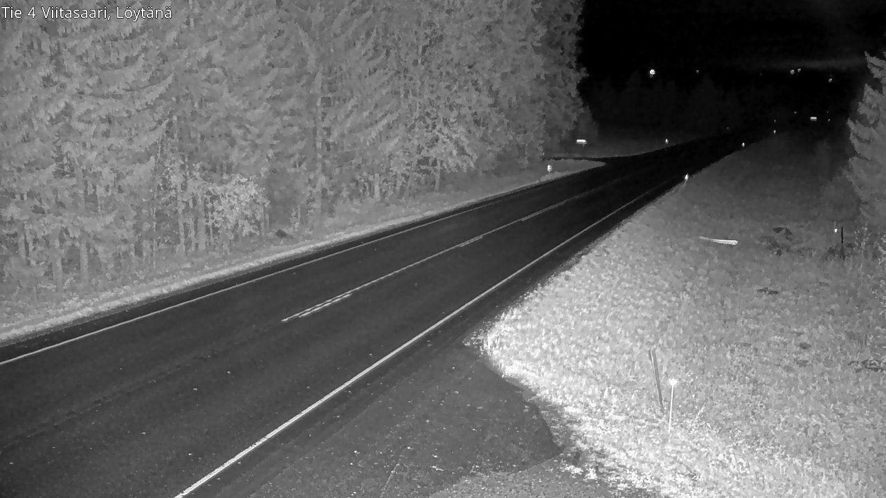 Weather Camera Image Väg 4 Viitasaari, Löytänä, Viitasaari, Keski-Suomi