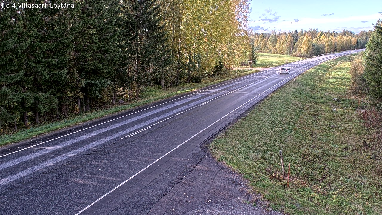 Weather Camera Image Väg 4 Viitasaari, Löytänä, Viitasaari, Keski-Suomi