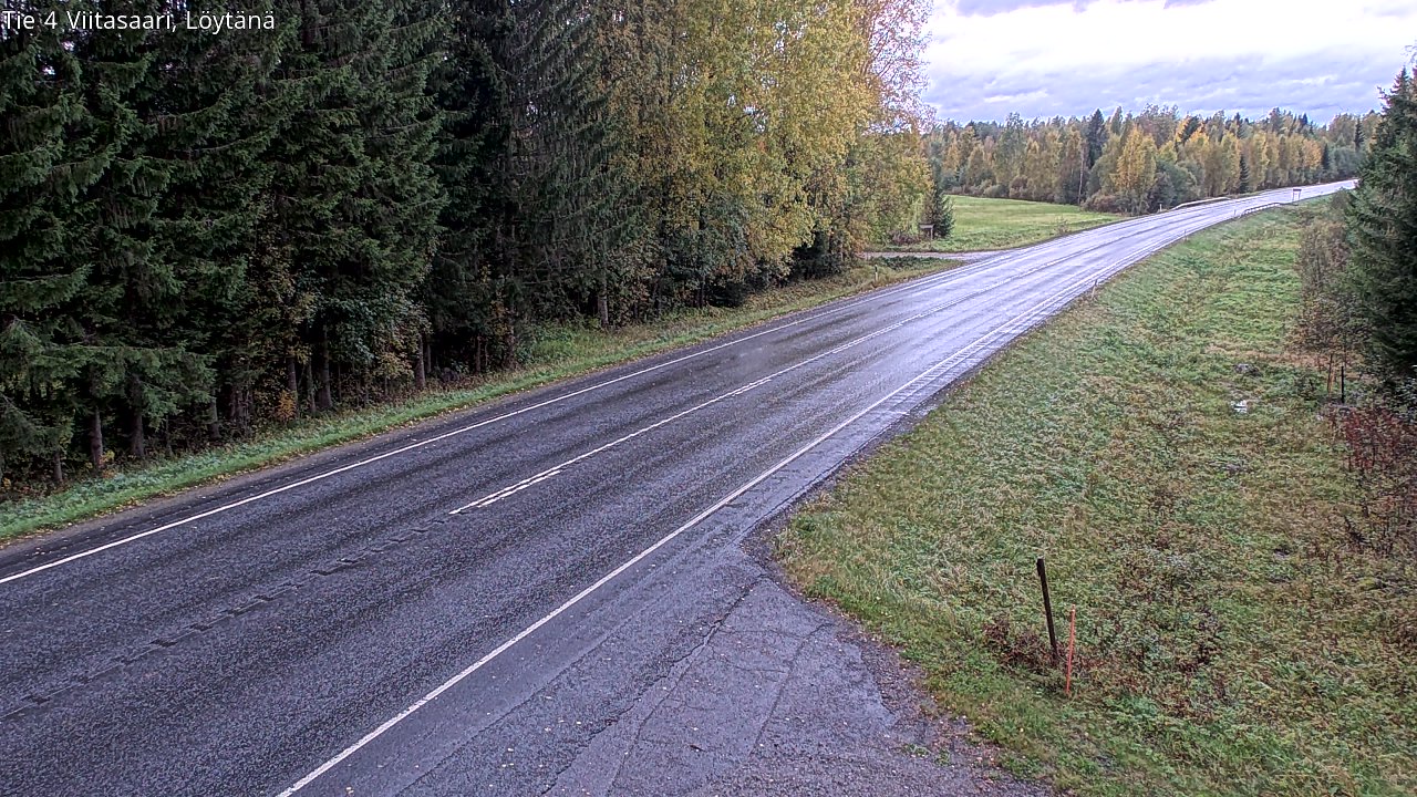 Weather Camera Image Väg 4 Viitasaari, Löytänä, Viitasaari, Keski-Suomi