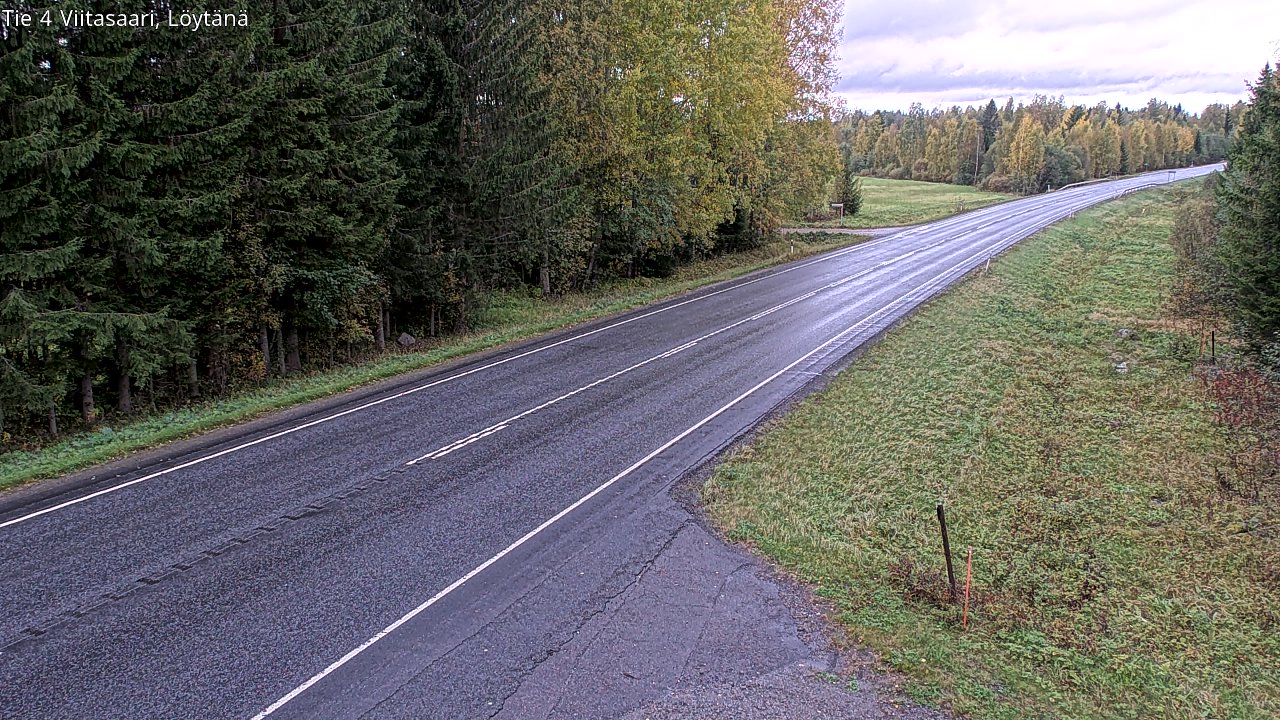 Weather Camera Image Väg 4 Viitasaari, Löytänä, Viitasaari, Keski-Suomi