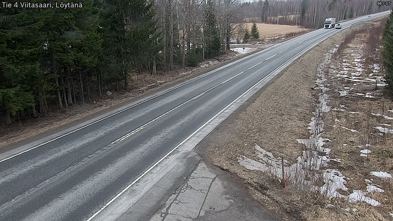 Weather Camera Image Road 4 Viitasaari, Löytänä, Viitasaari, Keski-Suomi