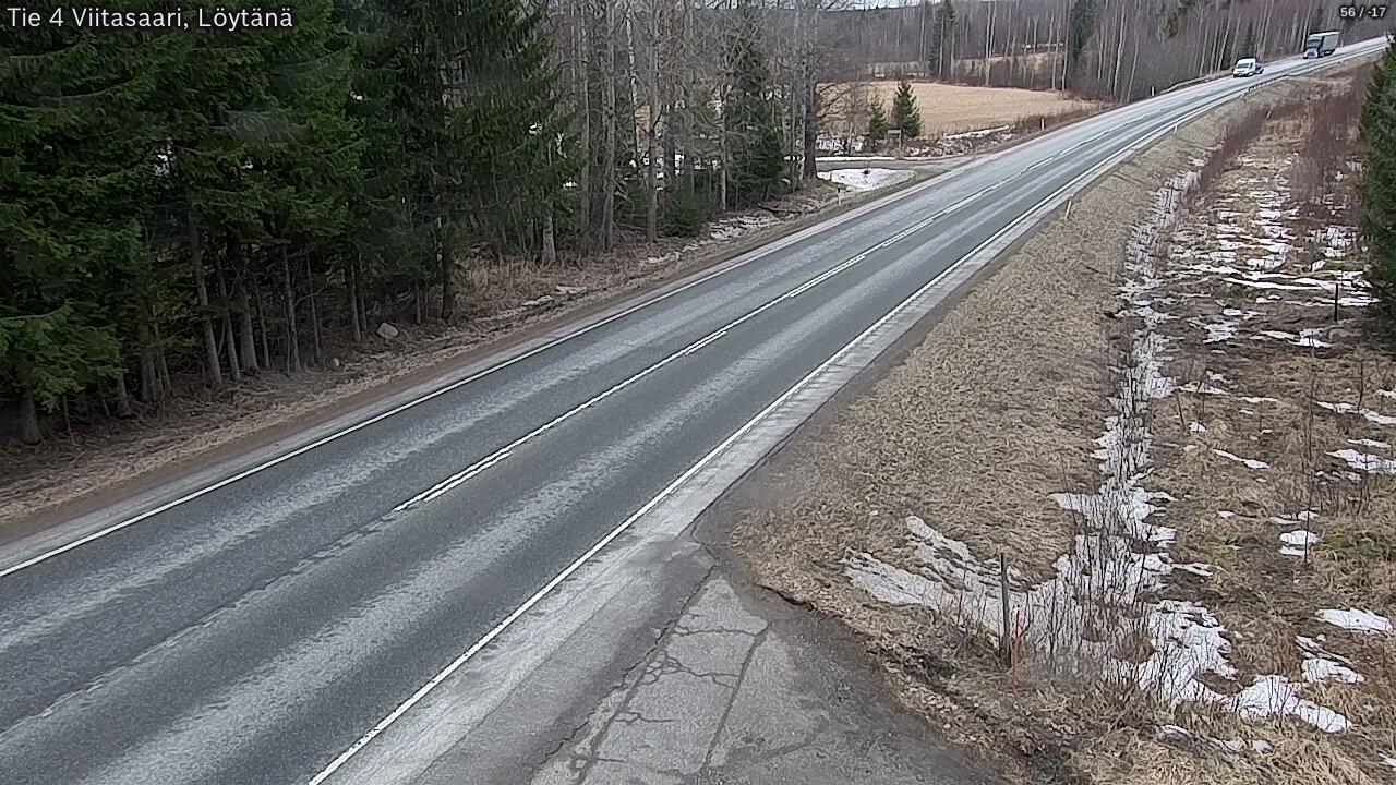 Weather Camera Image Road 4 Viitasaari, Löytänä, Viitasaari, Keski-Suomi