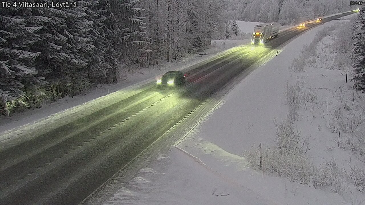 Kelikamerat Kuva Tie 4 Viitasaari, Löytänä, Viitasaari, Keski-Suomi