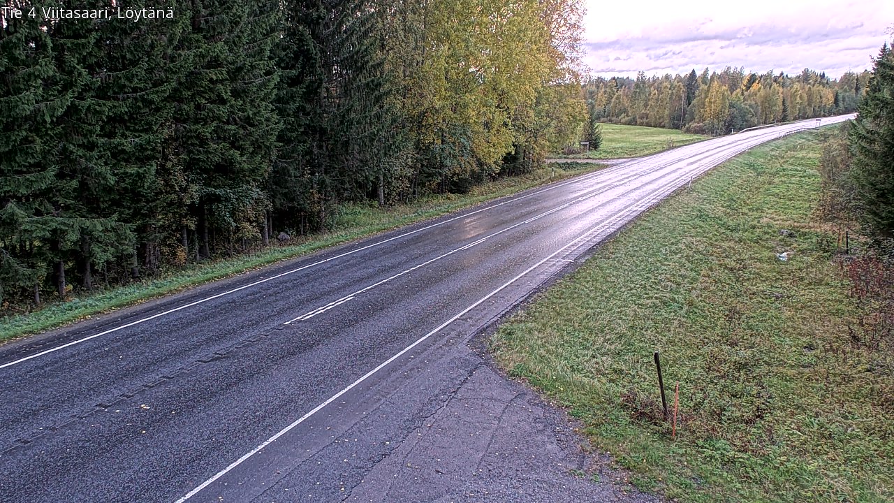 Weather Camera Image Väg 4 Viitasaari, Löytänä, Viitasaari, Keski-Suomi