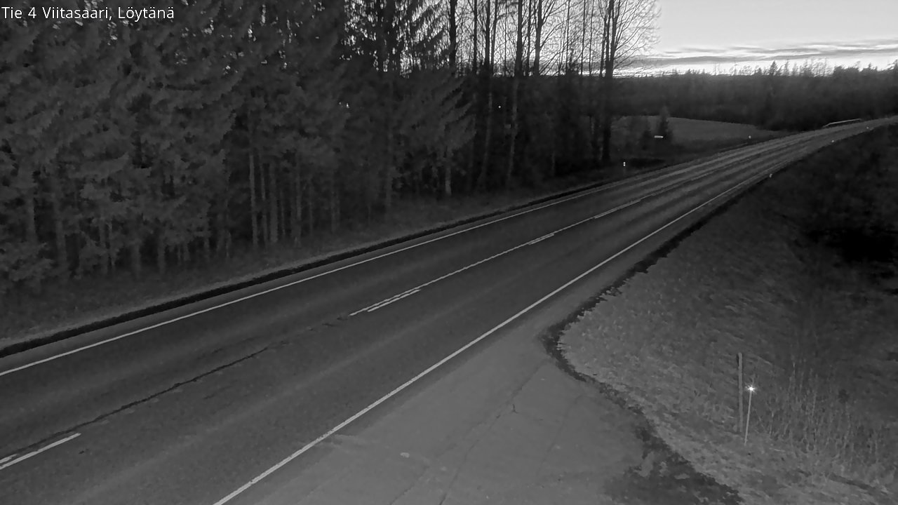 Weather Camera Image Väg 4 Viitasaari, Löytänä, Viitasaari, Keski-Suomi