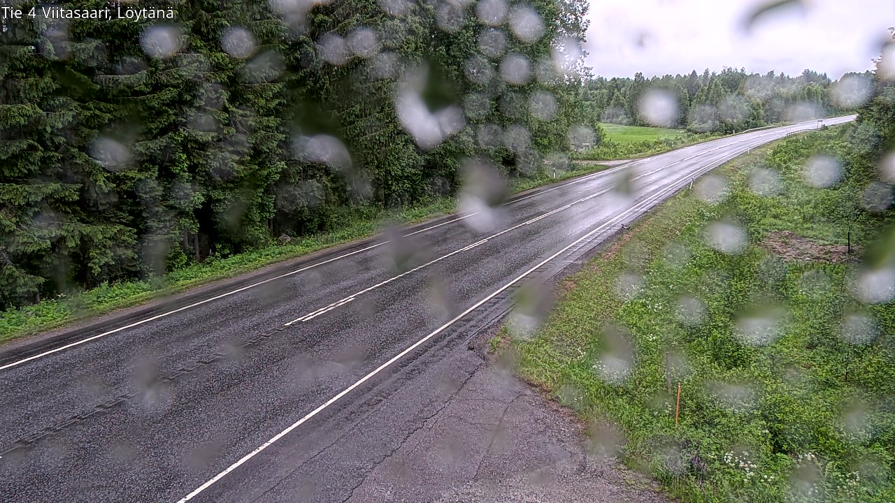 Weather Camera Image Road 4 Viitasaari, Löytänä, Viitasaari, Keski-Suomi