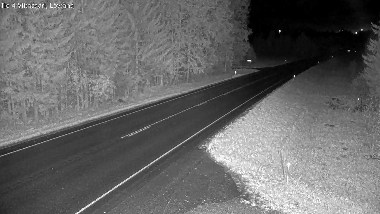 Weather Camera Image Väg 4 Viitasaari, Löytänä, Viitasaari, Keski-Suomi