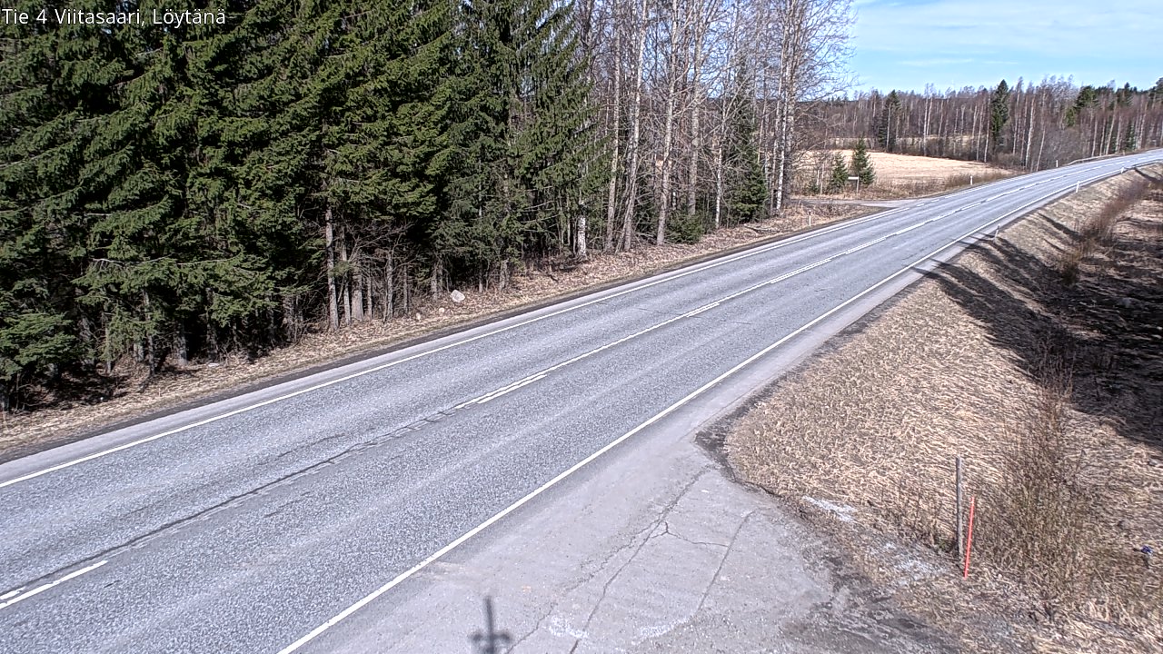Weather Camera Image Väg 4 Viitasaari, Löytänä, Viitasaari, Keski-Suomi