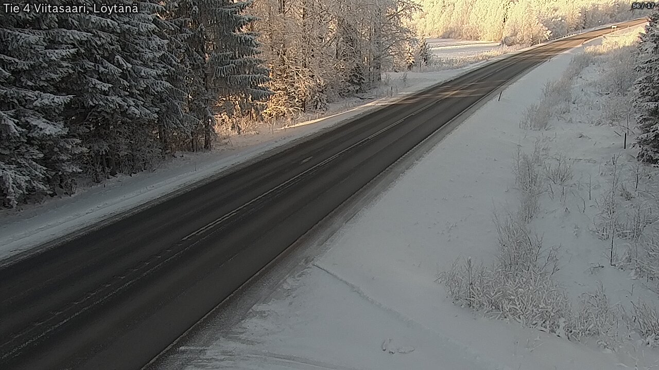 Weather Camera Image Väg 4 Viitasaari, Löytänä, Viitasaari, Keski-Suomi