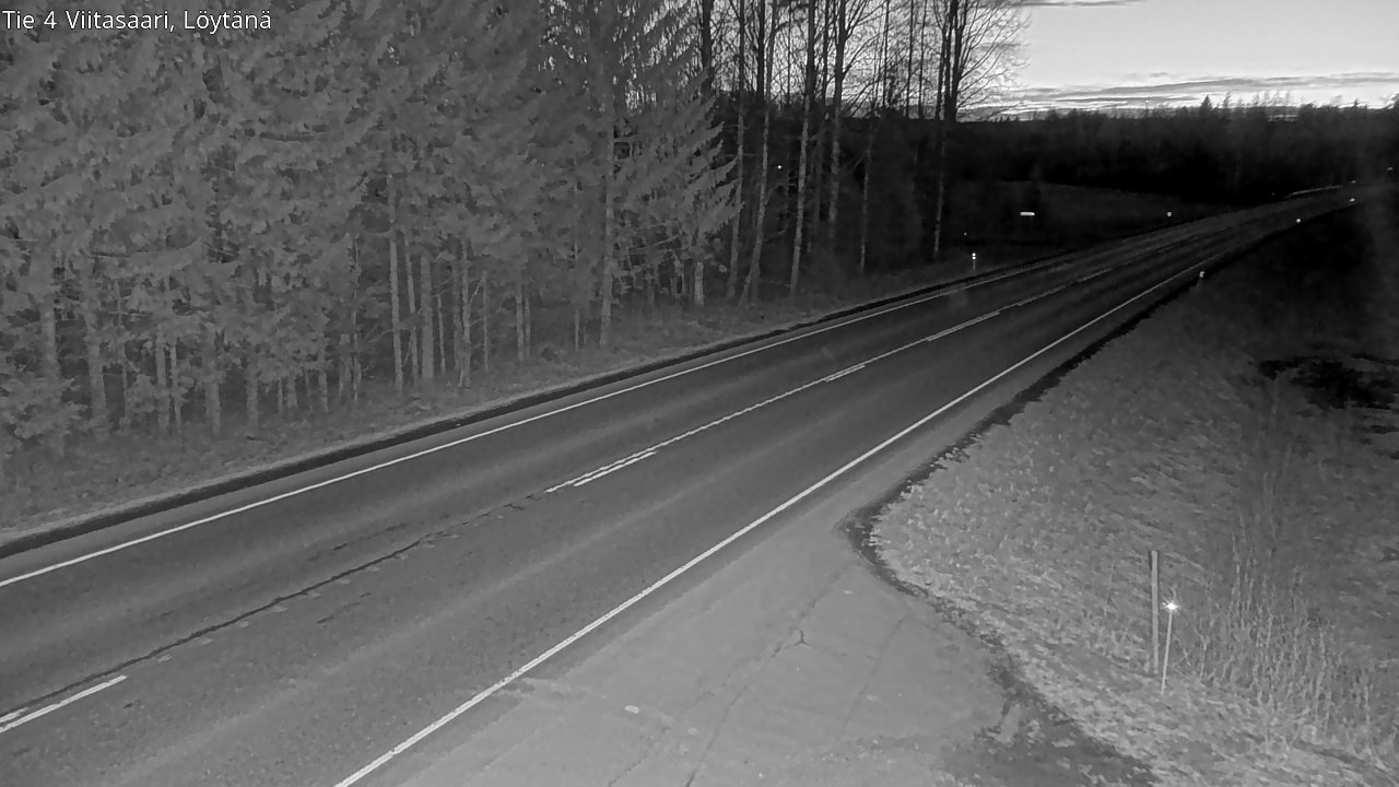 Weather Camera Image Väg 4 Viitasaari, Löytänä, Viitasaari, Keski-Suomi