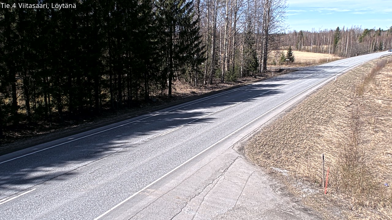 Weather Camera Image Väg 4 Viitasaari, Löytänä, Viitasaari, Keski-Suomi