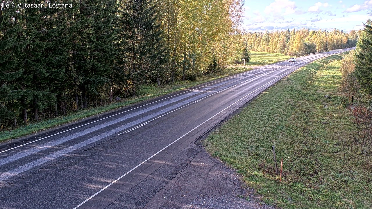 Weather Camera Image Väg 4 Viitasaari, Löytänä, Viitasaari, Keski-Suomi
