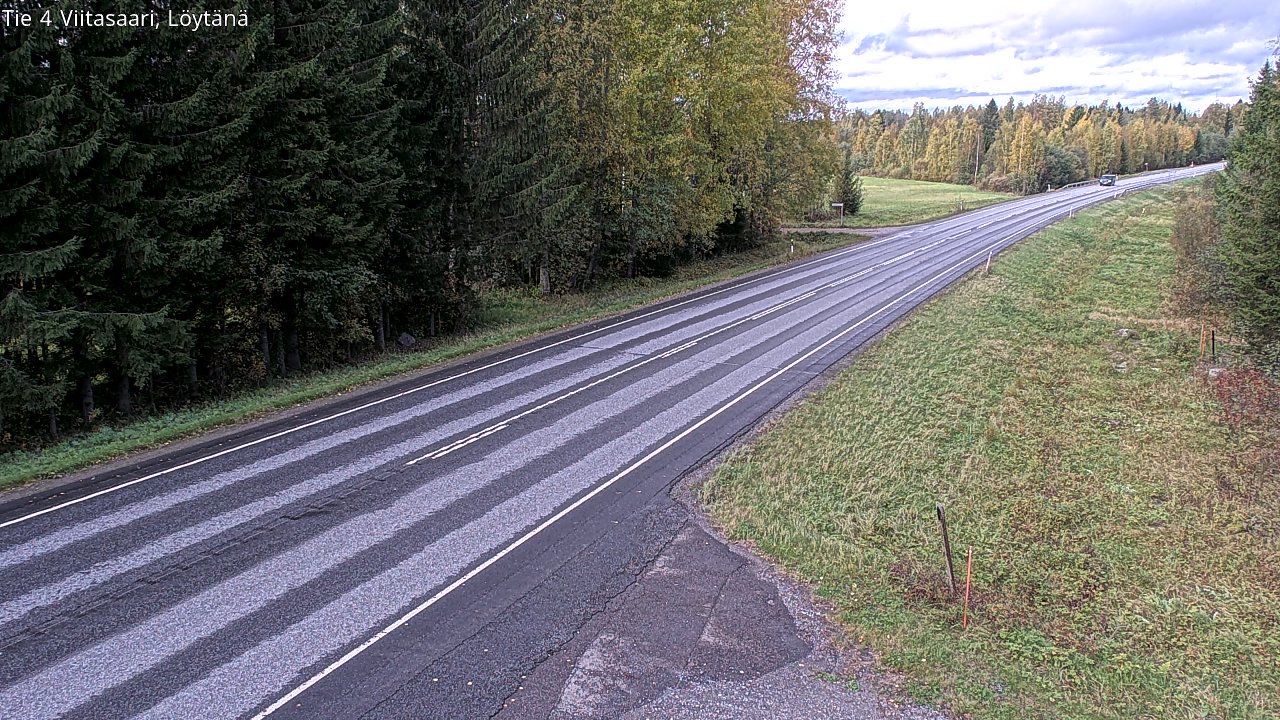 Weather Camera Image Väg 4 Viitasaari, Löytänä, Viitasaari, Keski-Suomi
