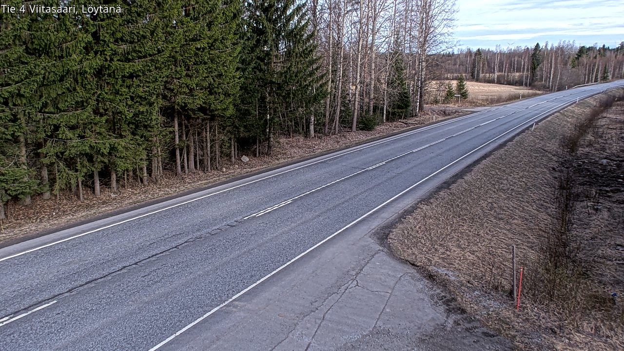 Weather Camera Image Road 4 Viitasaari, Löytänä, Viitasaari, Keski-Suomi