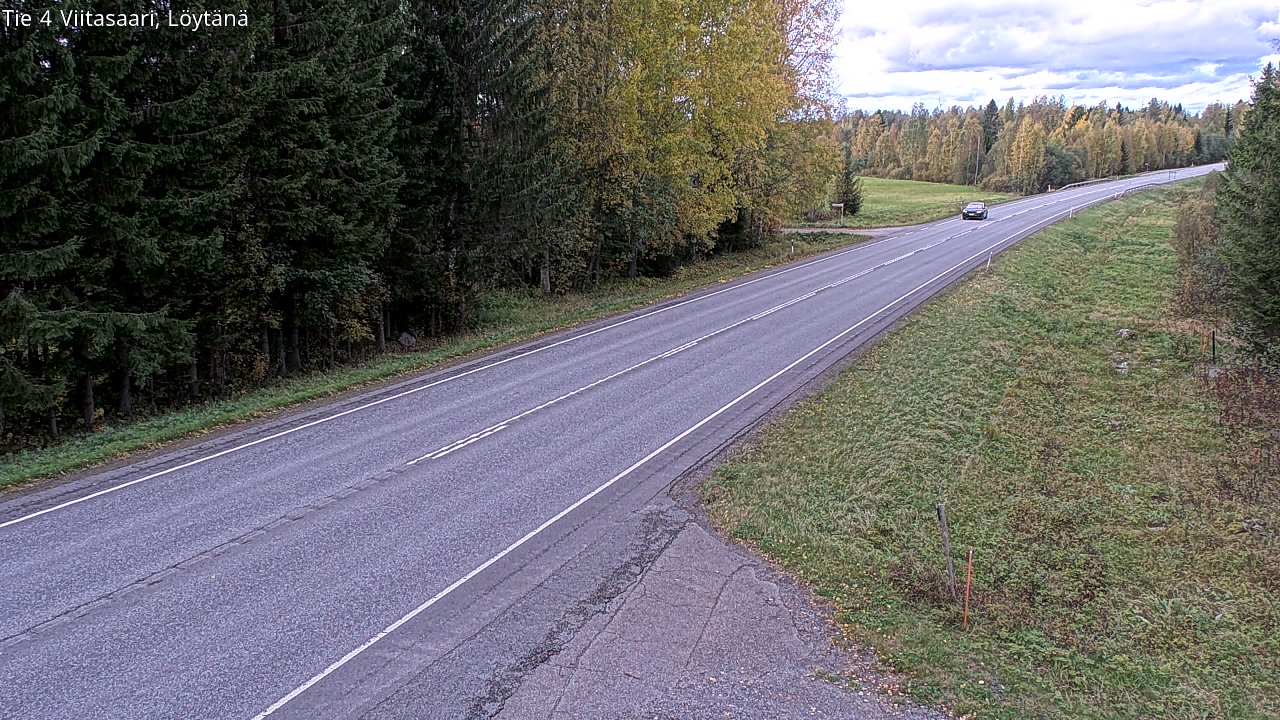 Weather Camera Image Road 4 Viitasaari, Löytänä, Viitasaari, Keski-Suomi