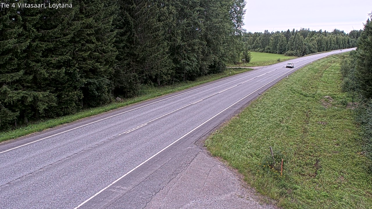 Weather Camera Image Road 4 Viitasaari, Löytänä, Viitasaari, Keski-Suomi