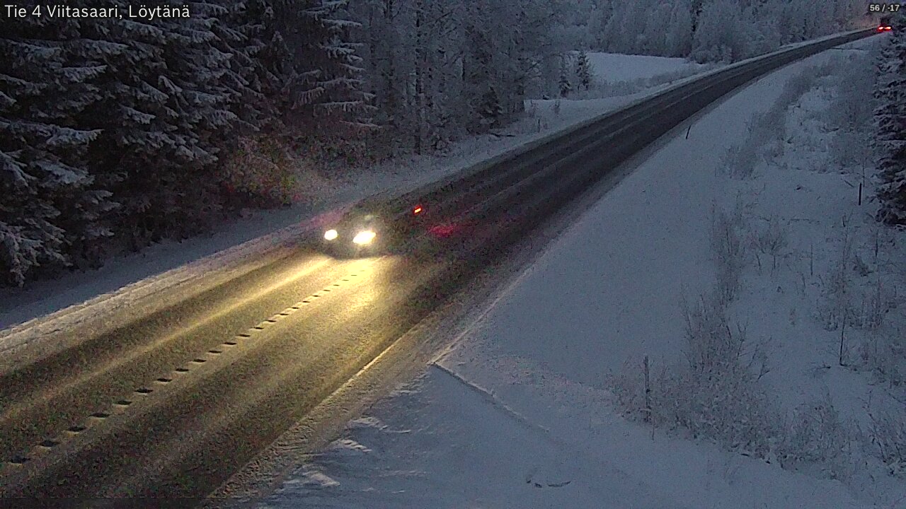 Kelikamerat Kuva Tie 4 Viitasaari, Löytänä, Viitasaari, Keski-Suomi