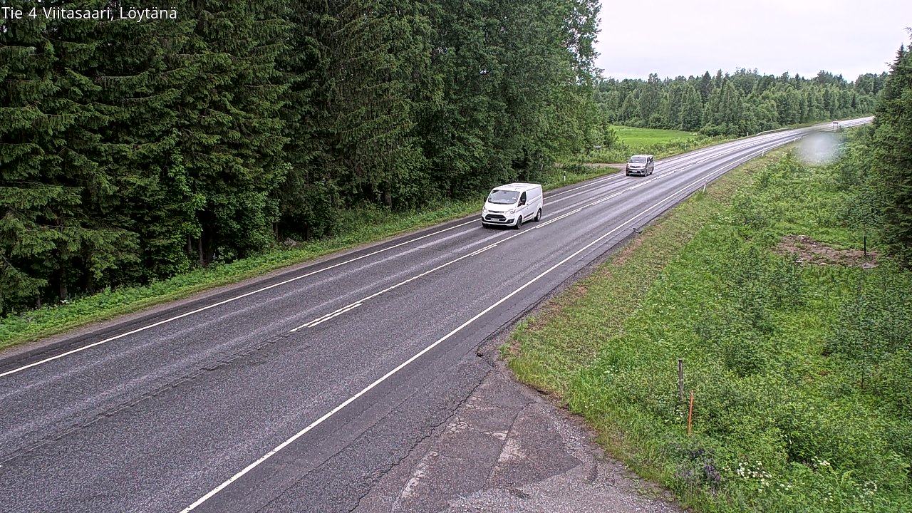 Weather Camera Image Road 4 Viitasaari, Löytänä, Viitasaari, Keski-Suomi