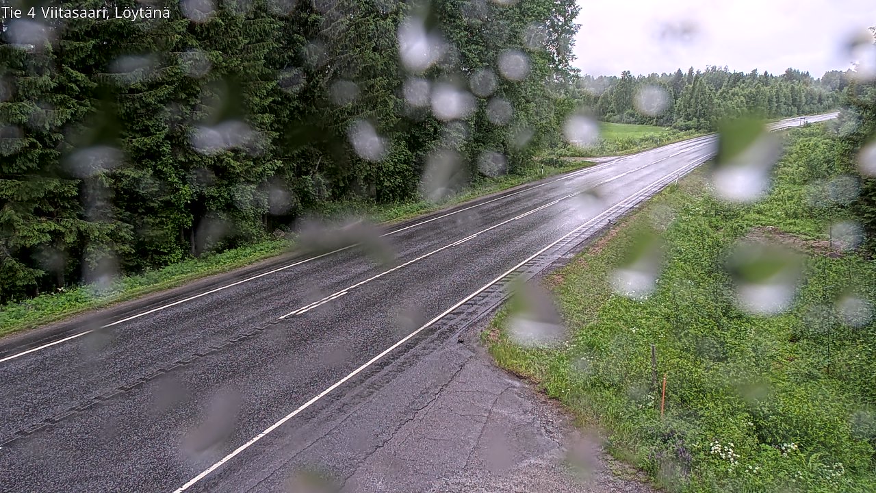 Weather Camera Image Road 4 Viitasaari, Löytänä, Viitasaari, Keski-Suomi